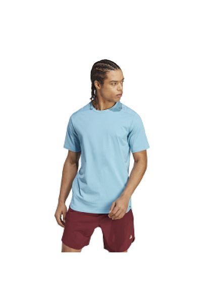 adidas Ic2103-e D4t Cord Wo Tee Tricou bărbați A&amp;Ccedil;ık Albastru