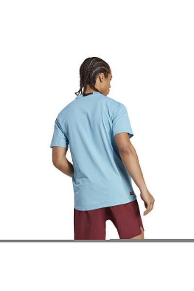 adidas Ic2103-e D4t Cord Wo Tee Tricou bărbați A&amp;Ccedil;ık Albastru