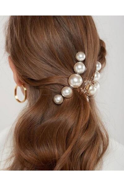 SU PERİSİ TAKI BİJUTERİ Μεγάλη πόρπη με μαργαριτάρια