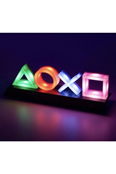 CRKTEKNOLOJİ Playstation Sese Duyarlı Icon Light Duvar Aksesuarı