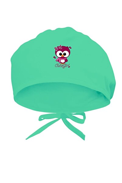 Tasarım Trend Șapcă chirurgicală cu design de pasăre pentru fetiță drăguță