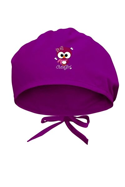 Tasarım Trend Șapcă chirurgicală cu design de pasăre pentru fetiță drăguță