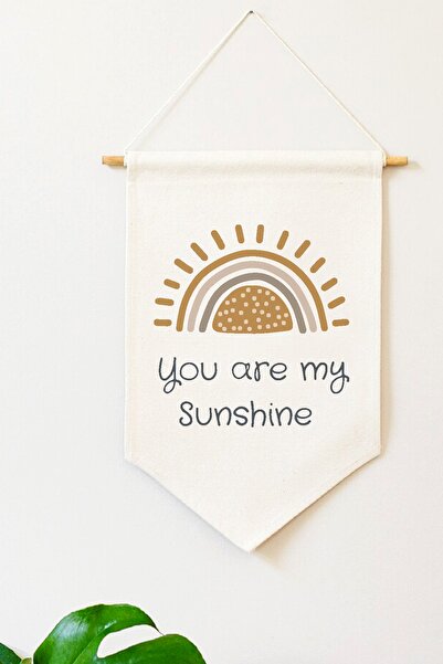 Miomundo Sun Sunshine Printed Wall Banner Soft Kids Room Wall Decor Accessory