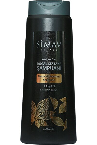 SİMAV SYNAUS Erkeklere Özel Kestane Özlü Ve Termal Sulu Şampuan - 500 ml