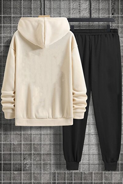 Trend Sizde Σετ φόρμας Unisex με κάθετη στάμπα στο στήθος