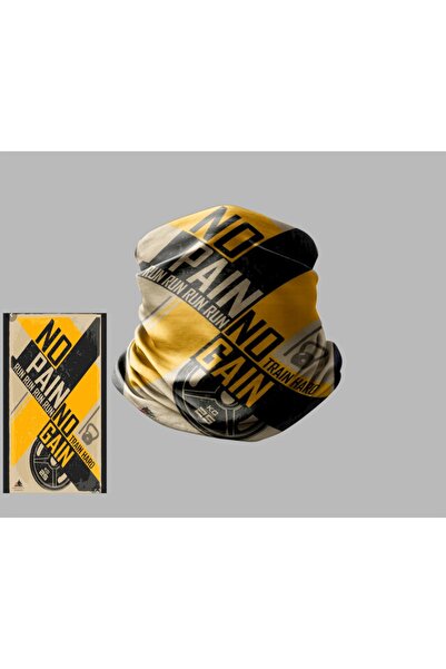 Buffalo قناع راكب الدراجة النارية بتصميم حروف للجنسين مع طوق للرقبة في الهواء...