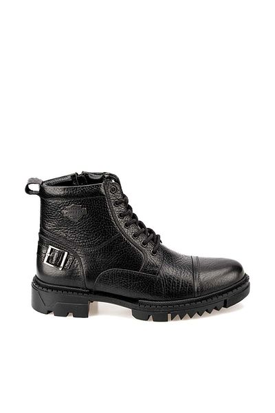 Kinetix Dıda 2pr Men's Genuine Leather Classic Boots - Black - 44