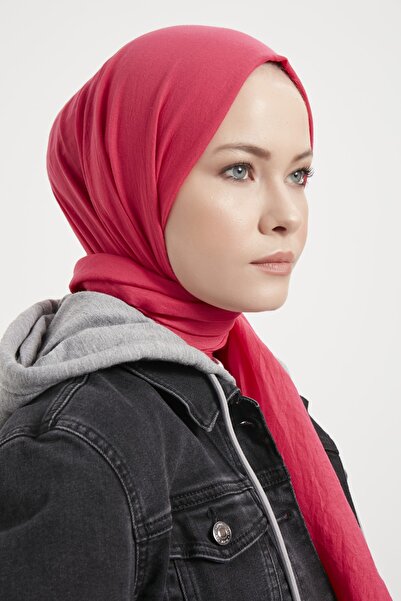 Gülsoy شال نسائي ناعم ومريح باللون الفوشيا - 27