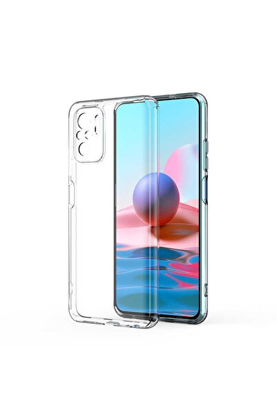 Flexible Soft 3d Super Clear Silicone Case with Camera Protection Compatible with Xiaomi Redmi Note 10s
