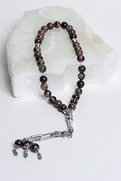 Zümrüt Doğal Taş Official Ροδονίτης Σφαιρικός Κομμένος 8 χιλ. Φυσική Πέτρα Ρο...