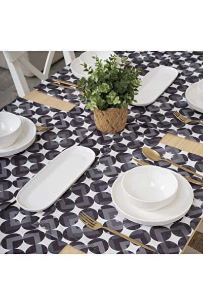 TOSHE 2'li Aria Kumaş Dekoratif Amerikan Servis