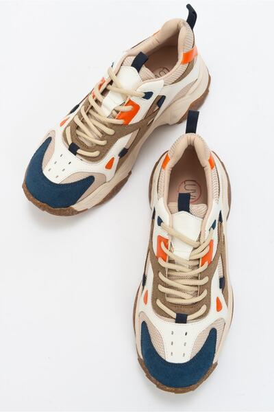 LuviShoes Pantofi sport pentru femei Lecce bleumarin multi