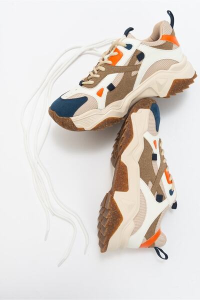 LuviShoes Dámská sportovní obuv Lecce Navy Blue Multi