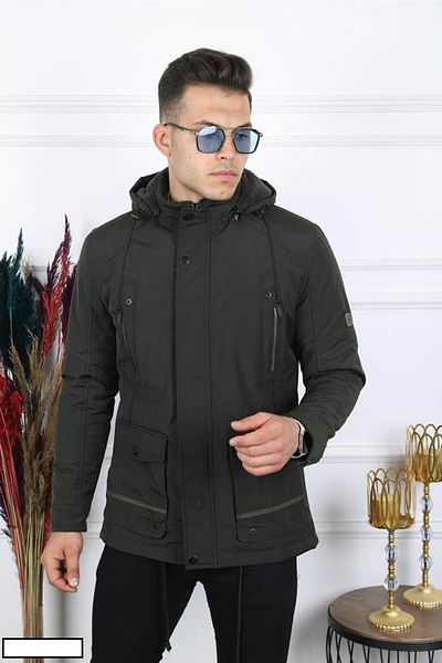 Staff Men's Full Fur Hooded Coat