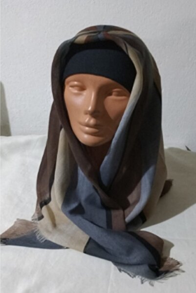 GÜZEL KAMAN Four Seasons Very Useful Headscarf with Sky Belt Pattern 1 Piece ...