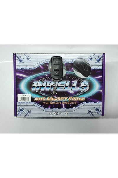 Inwells إنذار سيارة مع جهاز التحكم عن بعد 3936 12 فولت