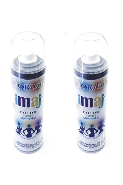 İmaj Renkli Saç Spreyi Gümüş gri 100ml X 2 Adet