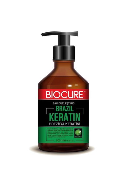 Biocure 500 Ml Brazilian Blow Dry Odorless Smokeless Hair Straightening Keratin Care