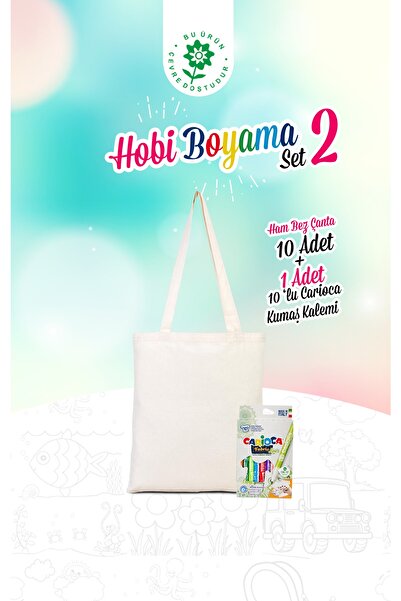 Bammerz Hobi Bez Çanta Boyama Set - 2