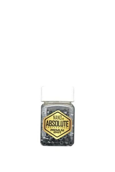 Nano Absolute خرز سيليكون - خرز لحام الشعر أسود 500 قطعة