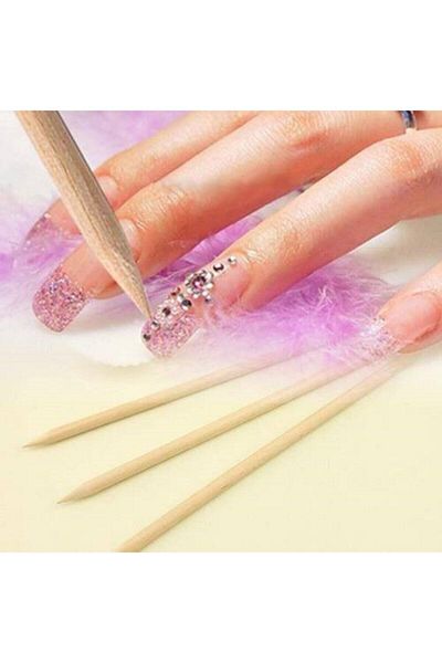 Alife Wooden Nail Art Pusher 12 Pieces