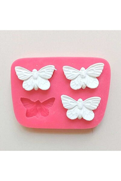 Altınyapı Hobi Market Silikon Kalıp - Kelebek Sabun Ve Kokulu Taş Silikon Kalıbı