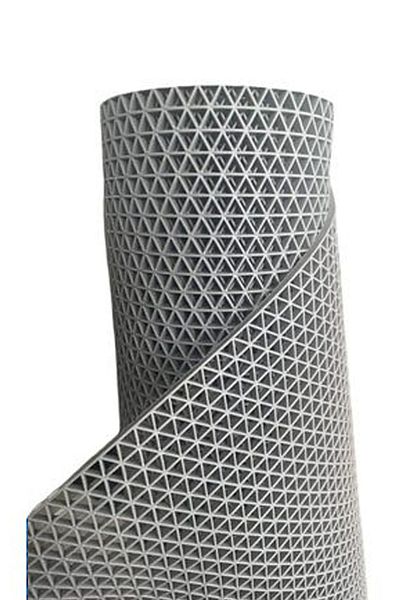 KARMAŞIK PASPAS Non-Slip PVC Mat Z Mat Star Inside - Outside All Wet Floor
