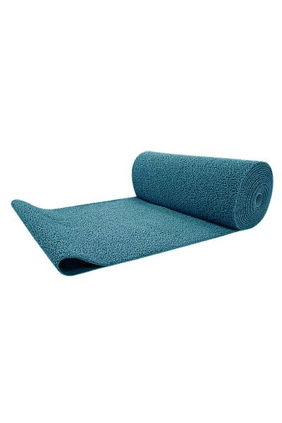 KARMAŞIK PASPAS Non-Slip PVC Mat Z Mat Curly Inside - Outside All Wet Floor (turquoise)