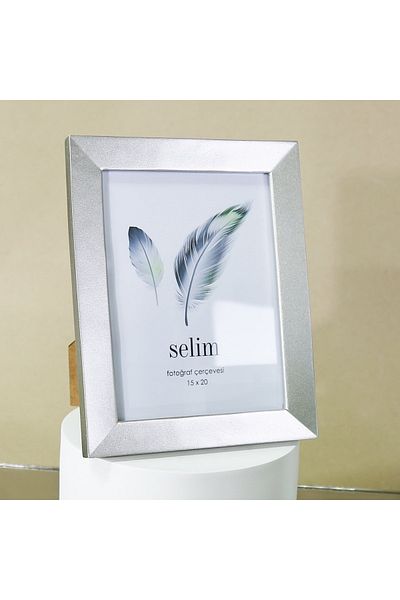 Selim 15x20 Plain Frame Silver