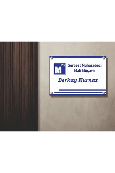 Ofis Kapı Tabelası