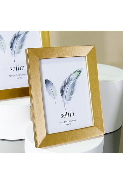 Selim 13x18 Plain Frame Gold