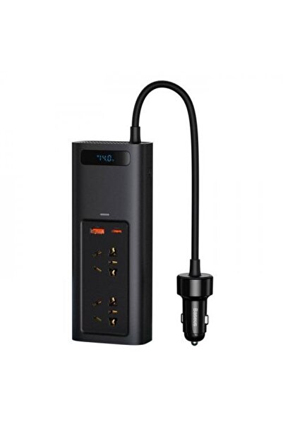 Baseus 150w Power Inverter Ac 220v Araç Içi Çakmaklık Çevirici Araç Çakmaklık Priz Dönüştürücü