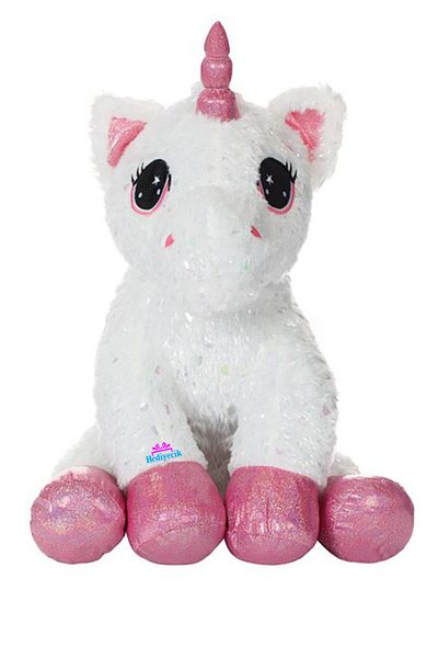 hediyecik Plush Horned Unicorn Horse Pony 60 cm