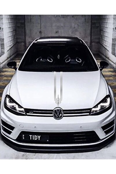 STİCKERCI BEY ملصق غطاء محرك السيارة 12*60 سم ختم مثلث غطاء محرك السيارة ملحق...