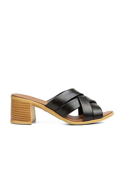 Pierre Cardin PC-7108 Papuci de zi cu toc din piele naturală pentru femei