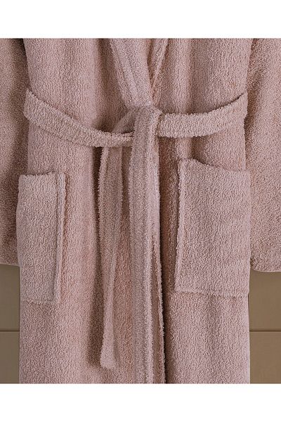 Eymir Home Collection Μεγάλο ανδρικό μπουρνούζι για ενήλικες Curl Joke
