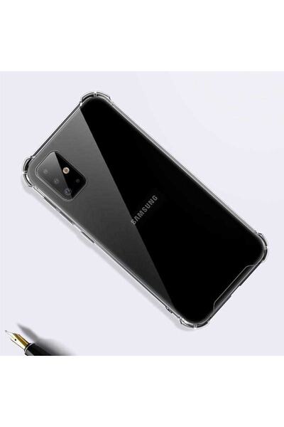 Nezih Case Samsung Galaxy S20 Plus Köşe Korumalı Darbelere Dayanıklı Nitro Anti Shock Silikon Kapak