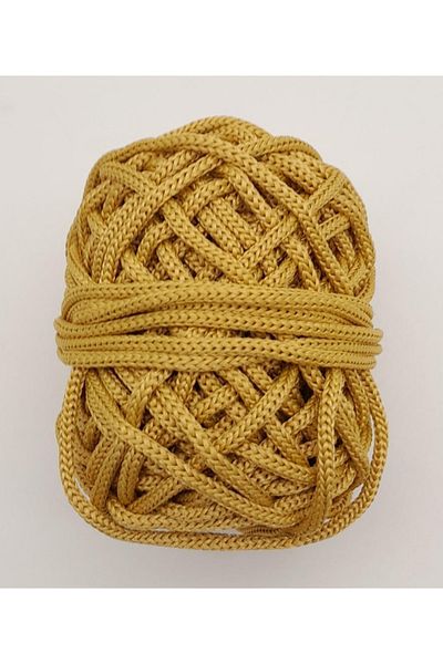 angel çanta aksesuar 5 Mm Mustard Color Polyester Macrame
