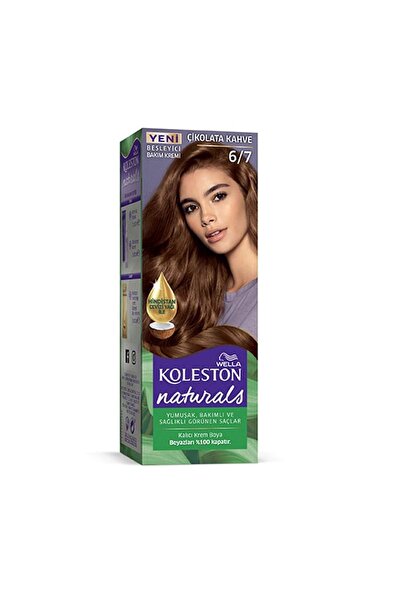 wella koleston Naturals Saç Boyası Çikolata Kahve 6/7