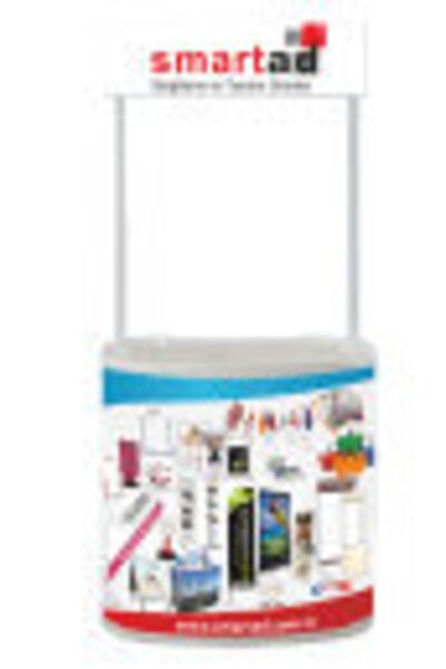 Nurline Oval Reklam Tanıtım Ve Tadım Standı Baskısız