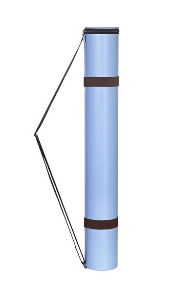 BBACK Proje Tüpü Bazuka Deri Açık Mavi 10,5*76cm Tek Kademeli T Cetveli Takıl...