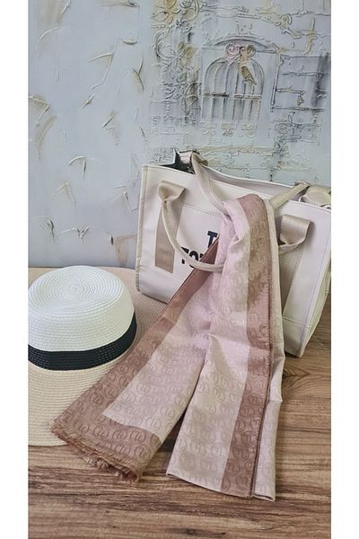 Nilbutik Indian Silk Monogram Shawl