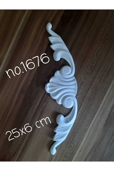 DERYA DESİNG ART Paintable Flexible Sconce No:1676 Wood, Furniture Renovation 25x,6cm