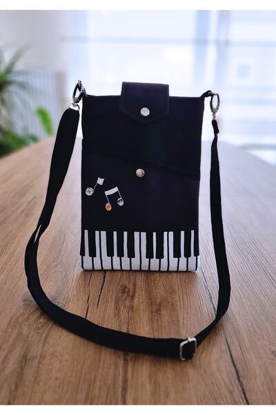 Aburcubur Atölye Kadın Kedili Nubuk Kitap Çantası