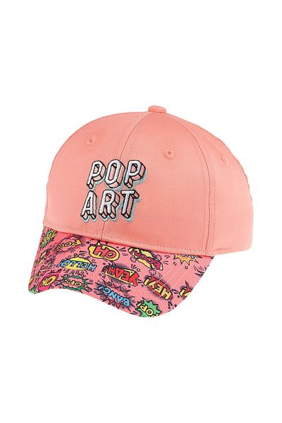 MİNİKO KİDS Girl's Pink Jewelled Summer Hat