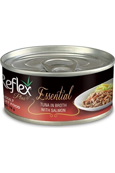 Reflex Essential Ton Balıklı Ve Somonlu Konserve Yetişkin Kedi Maması 70 G