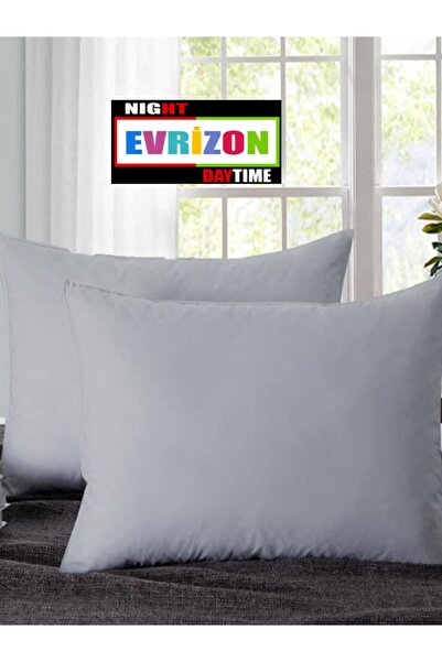 EVRİZON 1 Piece Pillowcase Gray