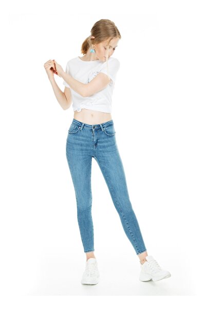 ONLY Açık Mavi Kadın Denim Pantolon