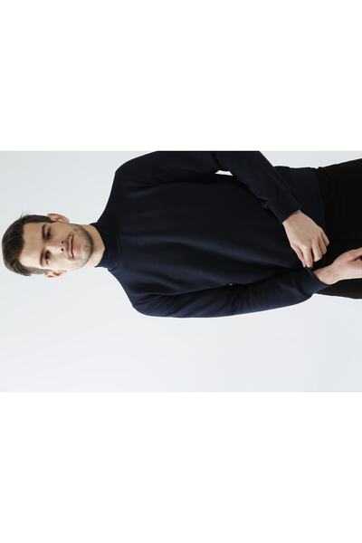 SÜVARİ Yarım Balıkçı Yaka Kapitone Lacivert Erkek Kazak Tr2013700302