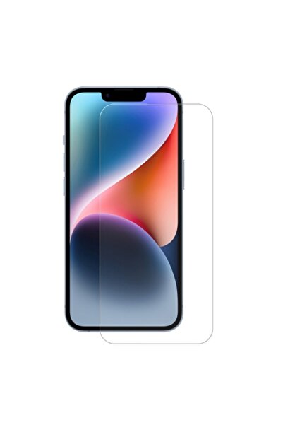 Ally Iphone 14 6.1inç Tempered Kırılmaz Cam Ekran Koruyucu-siyah